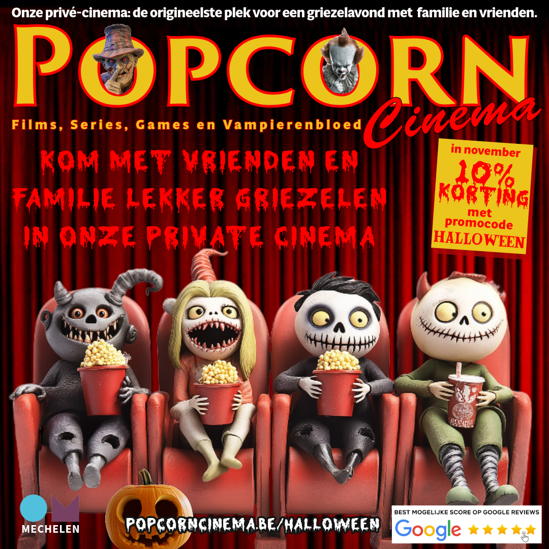 Popcorn Cinema Halloween 